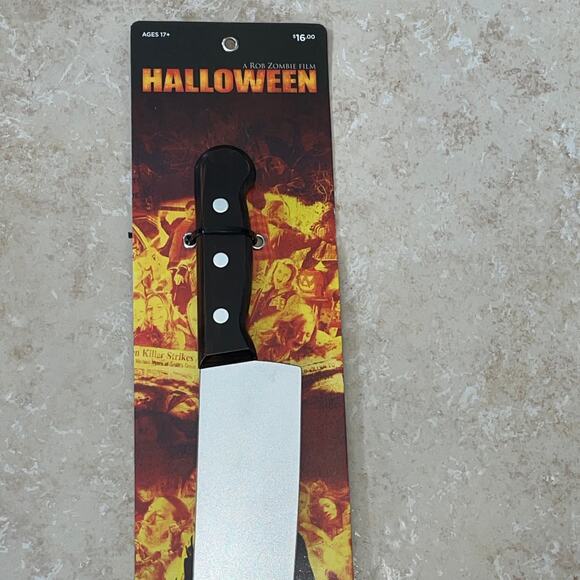 Trick or Treat Halloween Michael Myers Butcher 17" Knife Costume Prop NEW - Picture 2 of 5
